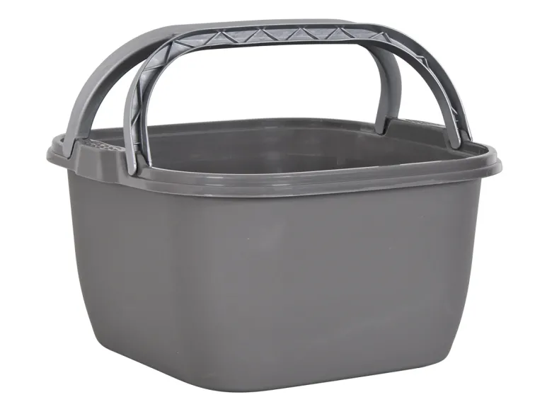 Bo-Camp 18,5 liter afwasbak met hengsel - Grey
