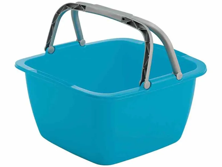 Bo-Camp 18,5 liter afwasbak met hengsel - Blue