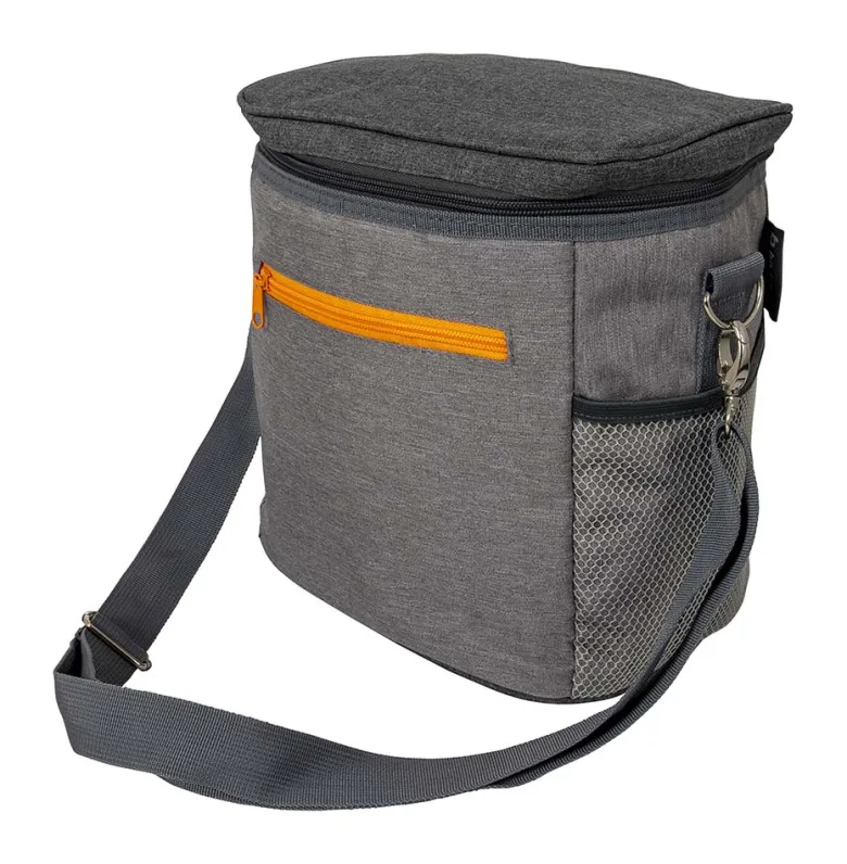 Bo-Camp 20 liter grijze koeltas