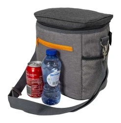 Bo-Camp 20 liter grijze koeltas