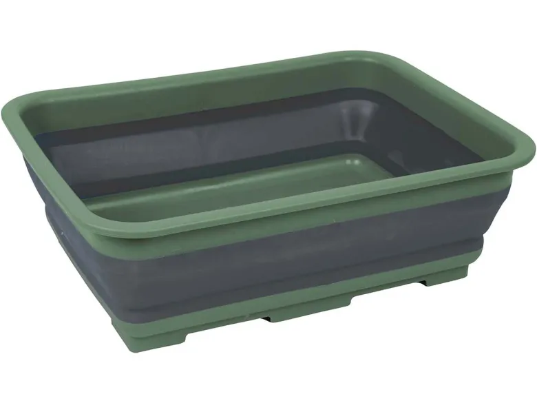 Bo-Camp 7 liter opvouwbare afwasbak - Green