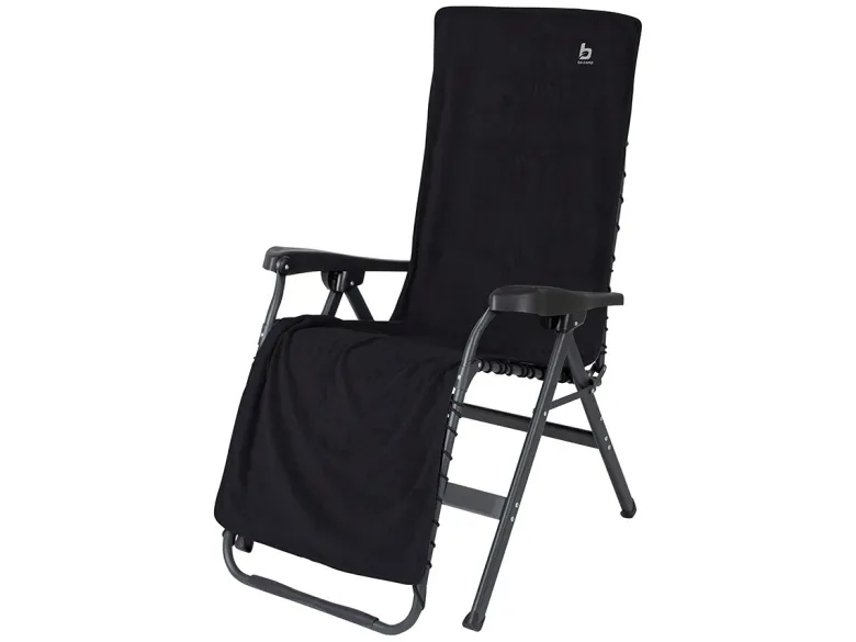 Bo-Camp maat L universele stoelhoes - Anthracite
