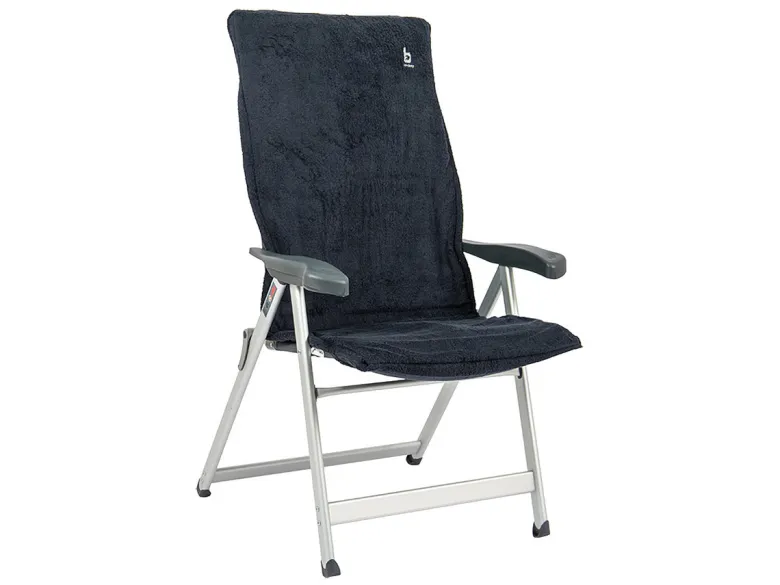 Bo-Camp maat M universele gepolsterde stoelhoes - Anthracite