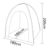 Bo-Camp Medium opbergtent
