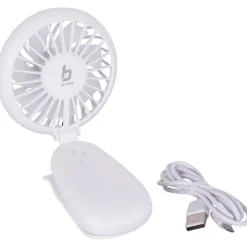 Bo-Camp mini oplaadbare ventilator met klem