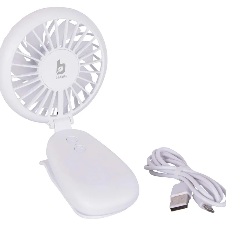 Bo-Camp mini oplaadbare ventilator met klem