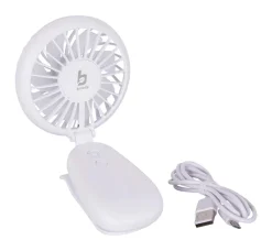 Bo-Camp mini oplaadbare ventilator met klem