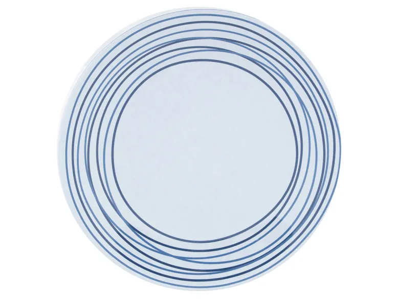 Bo-Camp mix & match blauw 16-delig serviesset