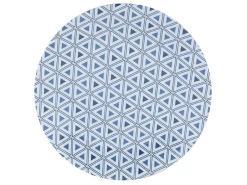 Bo-Camp mix & match blauw 16-delig serviesset