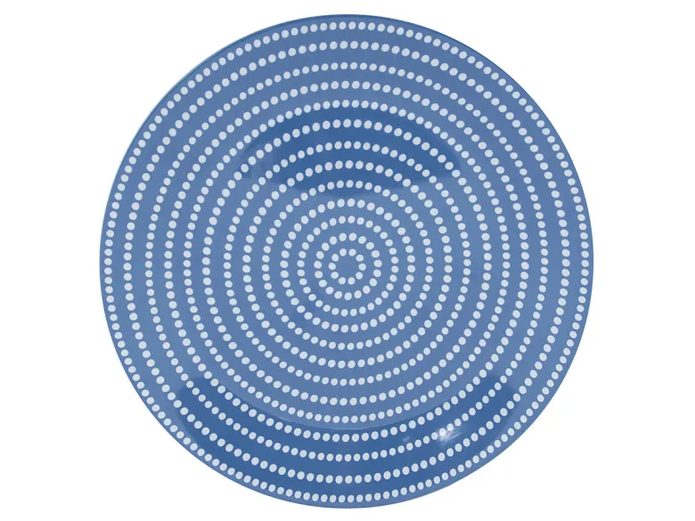Bo-Camp mix & match blauw 16-delig serviesset