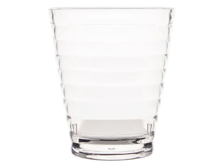 Bo-Camp 350 ml geribbelde limonadeglazen - set van 4