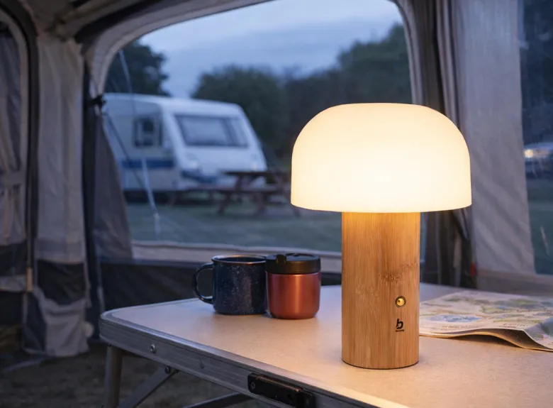 Bo-Camp Nasstington bamboe tafellamp