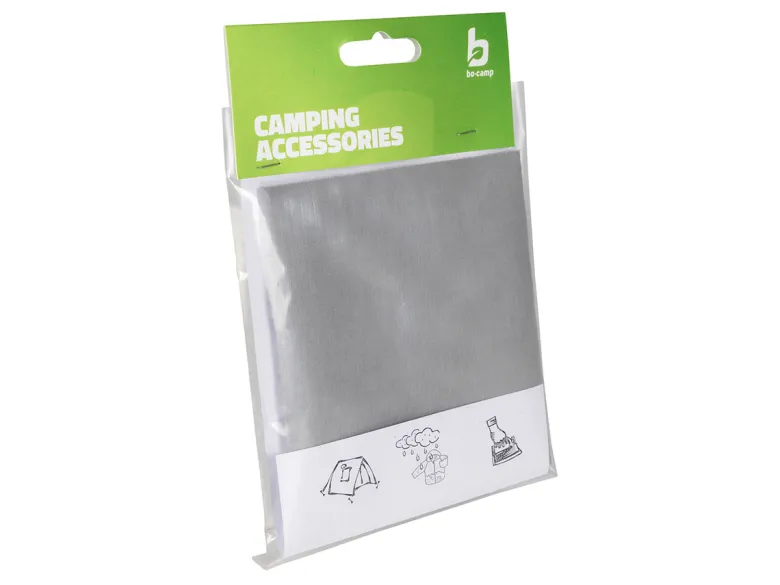 Bo-Camp opstrijkbaar reparatiedoek - Grey