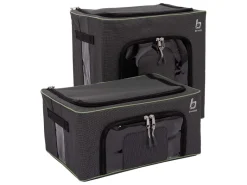 Bo-Camp opvouwbare opbergboxen - set van 2