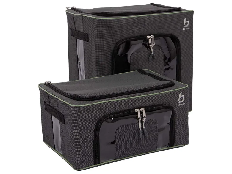 Bo-Camp opvouwbare opbergboxen - set van 2