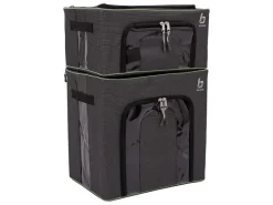 Bo-Camp opvouwbare opbergboxen - set van 2