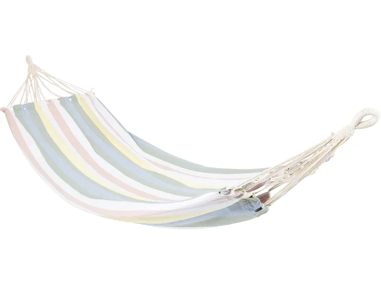 Bo-Camp Pastel Auvillar L hangmat met spreidstok