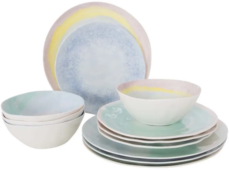 Bo-Camp Pastel Barfleur 12-delig serviesset