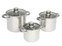 Bo-Camp Royal Plus 3-delige pannenset