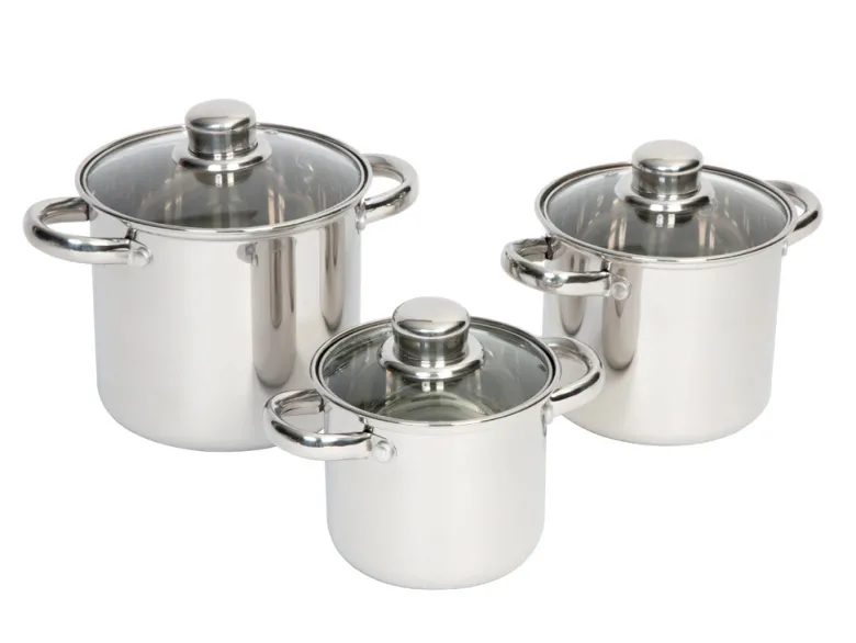 Bo-Camp Royal Plus 3-delige pannenset