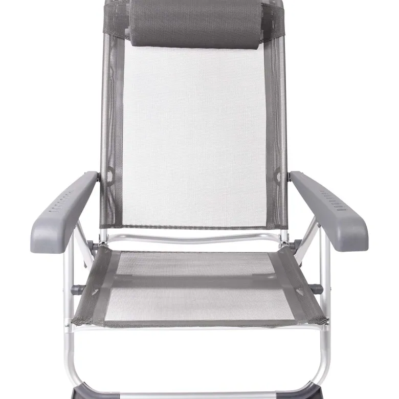 Bo-Camp Saint-Tropez Grey strandstoel