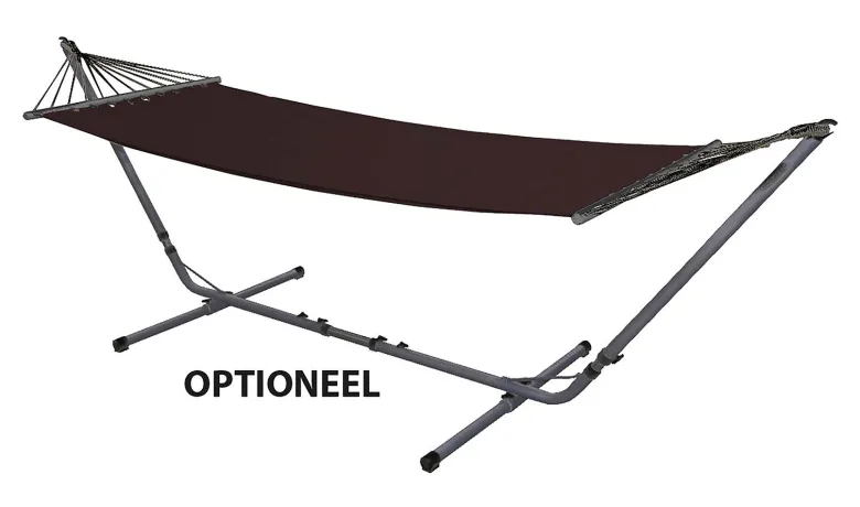 Bo-Camp Samba hangmat met spreidstok - Eclipse