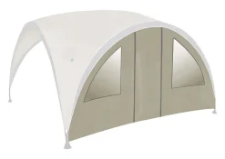 Bo-Camp Small party shelter zijwand met ramen en deur