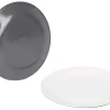 Bo-Camp Two-Tone set van 4 dinerborden - Grey