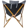 Bo-Camp Urban Outdoor Bloomsbury L vlinderstoel - Grey