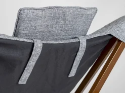 Bo-Camp Urban Outdoor Bloomsbury L vlinderstoel - Grey