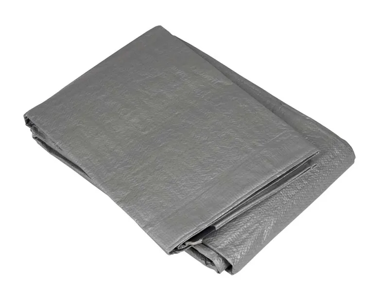 Bo-Camp 400 x 250 cm afdekzeil - Grey
