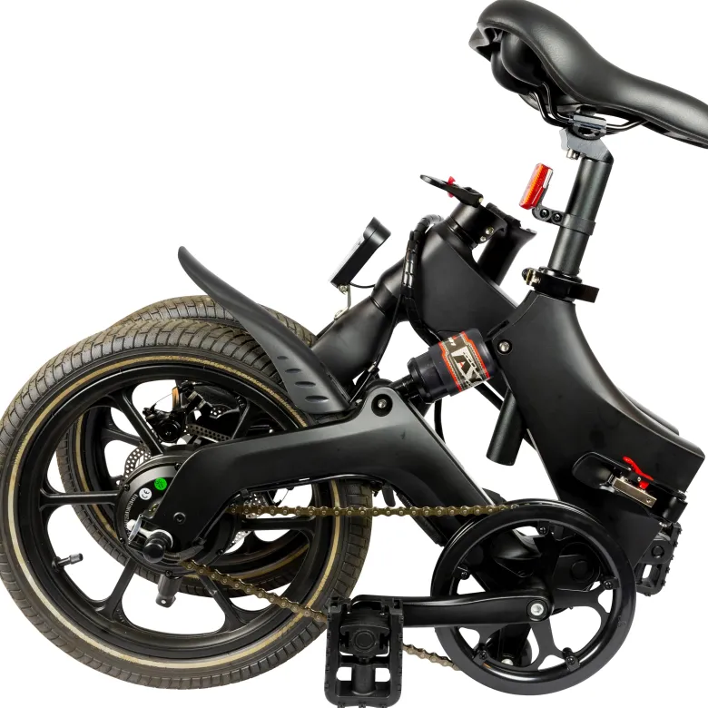 Bohlt X160 5,2 Ah elektrische vouwfiets - Black