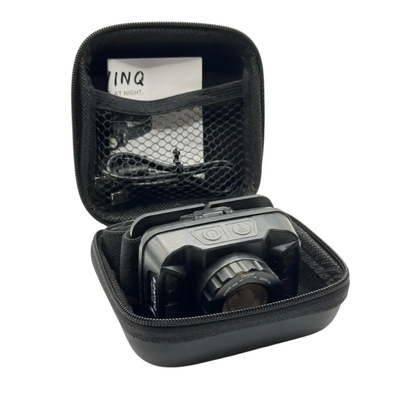 BOWINQ Phoenix 500 oplaadbare hoofdlamp met sensor