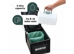Boxio Toilet Max+ droogtoilet inclusief accessoires