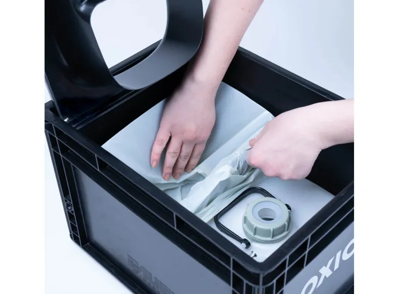 Boxio Toilet Max+ droogtoilet inclusief accessoires