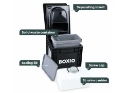 Boxio Toilet Max+ droogtoilet inclusief accessoires