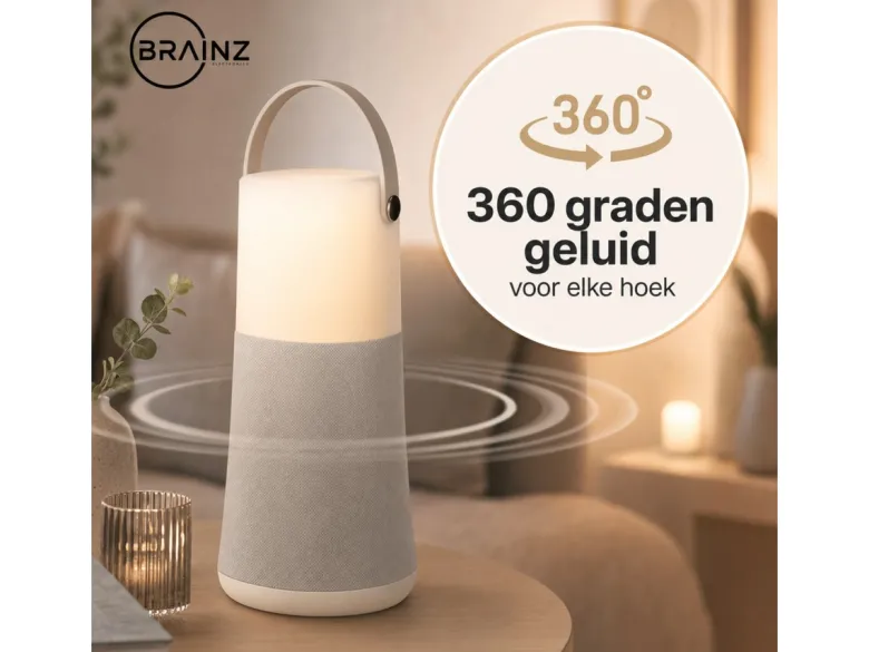 Brainz Tower Speaker - Taupe