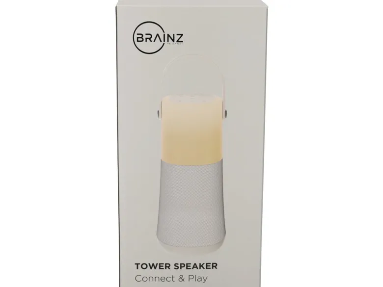 Brainz Tower Speaker - Taupe