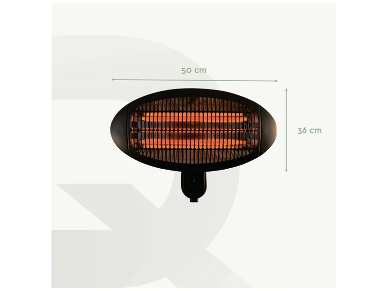 BRASQ hangende terrasverwarmer - 2000 Watt