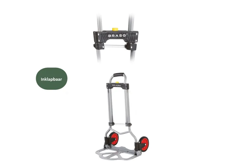 BRASQ 60 kg inklapbare steekwagen