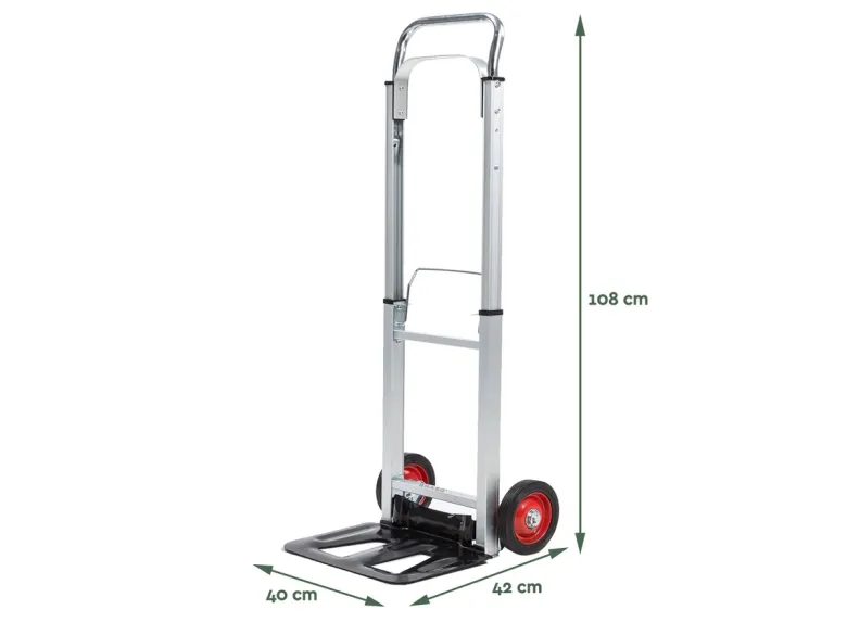 BRASQ 90 kg inklapbare steekwagen - Grey