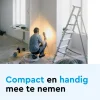 BRASQ 5 meter Verlengsnoer met randaarde - White