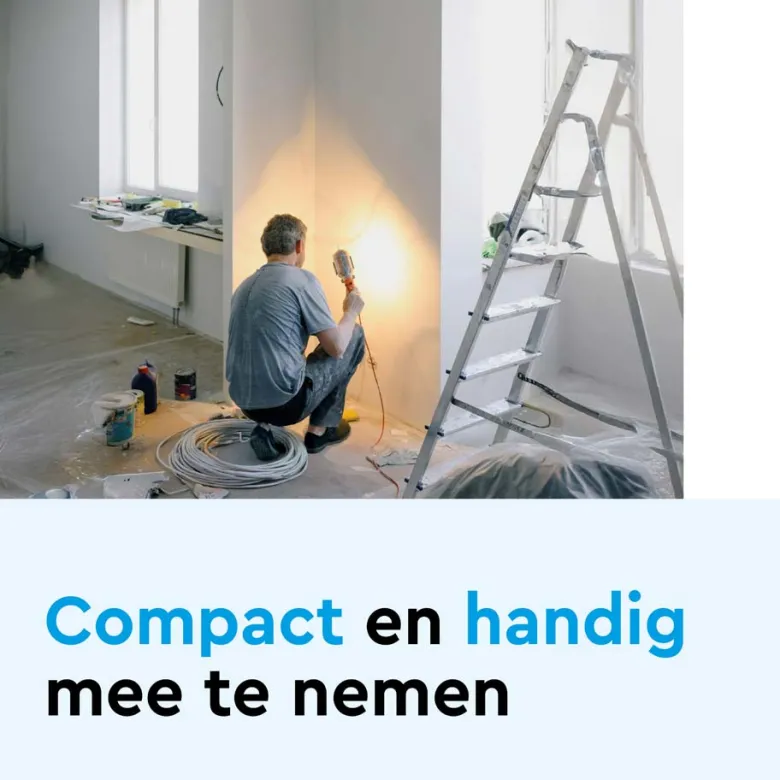 BRASQ 5 meter Verlengsnoer met randaarde - White