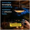 BRASQ 1500 Watt Hangende Terrasverwarmer - Black