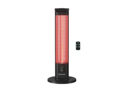 BRASQ 2000 watt staande terrasverwarmer - Black