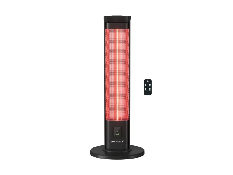 BRASQ 2000 watt staande terrasverwarmer - Black