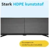 BRASQ 180 x 70 cm camping vouwtafel - Black