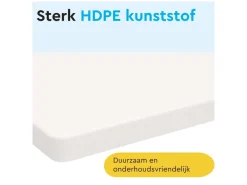 Brasq 180 x 70 m camping vouwtafel - White