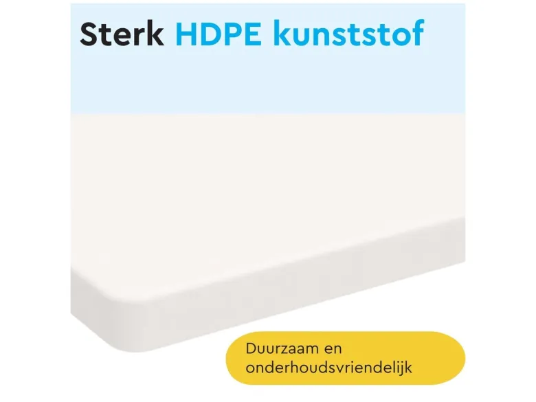 Brasq 180 x 70 m camping vouwtafel - White