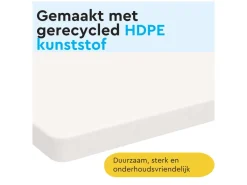 BRASQ 120 x 60 x 74 cm camping vouwtafel - White